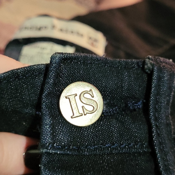 I.ndigo S.aints dark jeans wide leg size 28 - Picture 7 of 7